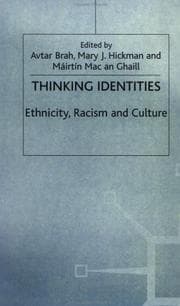 Tapa de Thinking identities
