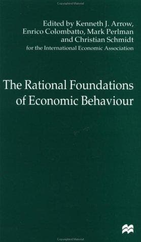 Tapa de Rational Foundations of Economic Behavior