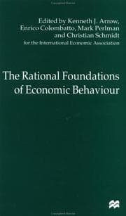 Tapa de Rational Foundations of Economic Behavior