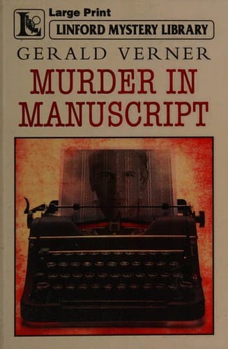 Tapa de Murder in manuscript