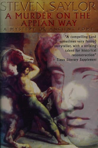 Tapa de A murder on the Appian Way