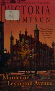 Tapa de Murder on Lexington Avenue