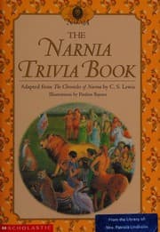 Tapa de The Narnia trivia book