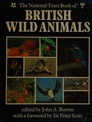 Tapa de The National Trust book of British wild animals