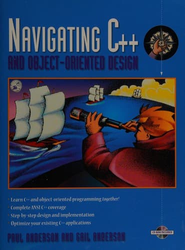 Tapa de Navigating C [plus plus] and object-oriented design