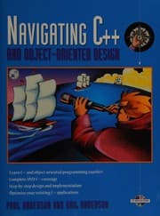 Tapa de Navigating C [plus plus] and object-oriented design