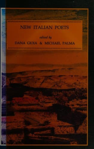 Tapa de New Italian poets