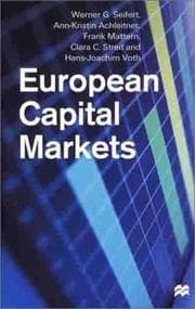 Tapa de European capital markets