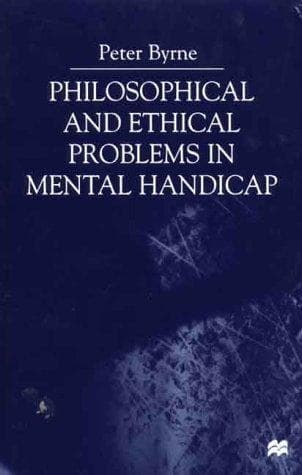 Tapa de Philosophical and Ethical Problems in Mental Handicap