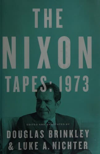 Tapa de The Nixon tapes