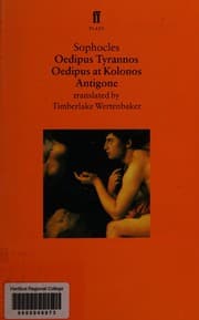 Tapa de Oedi pus tyrannos ; Oedipus at Kolonos ; Antigone