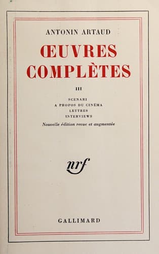 Tapa de Oeuvres complétes
