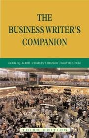 Tapa de The business writer's companion