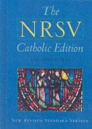 Tapa de New Revised Standard Version Catholic Edition