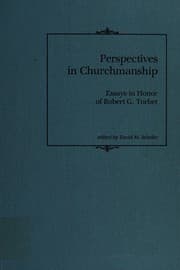 Tapa de Perspectives in churchmanship