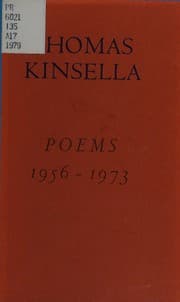 Tapa de Poems, 1956-1973