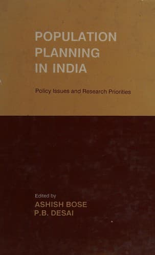 Tapa de Population planning in India