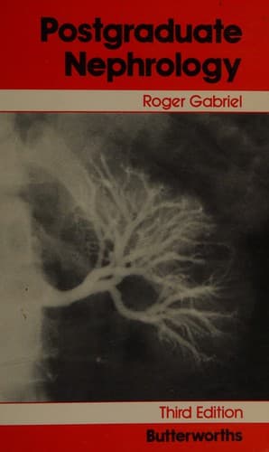 Tapa de Postgraduate nephrology