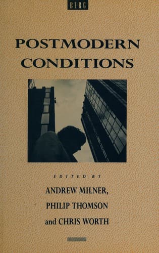 Tapa de Postmodern conditions