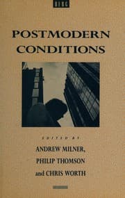 Tapa de Postmodern conditions