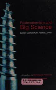 Tapa de POSTMODERNISM AND BIG SCIENCE: EINSTEIN DAWKINS KUHN HAWKING DARWIN; ED. RICHARD APPIGNANESI