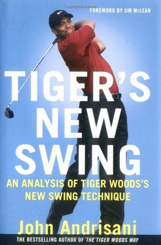 Tapa de Tiger's new swing