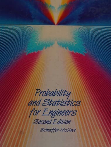 Tapa de Probability and statistics for engineers