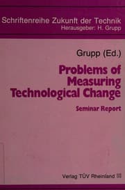 Tapa de Problems of measuring technological change
