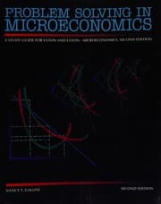 Tapa de Problem solving in microeconomics