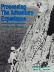 Tapa de Processing the adventure experience