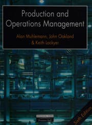 Tapa de Production and operations management