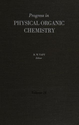 Tapa de Progress in physical organic chemistry