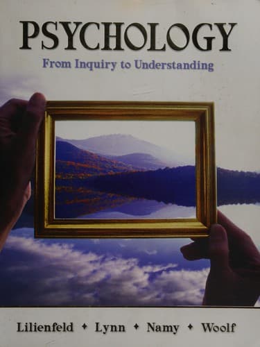 Tapa de Psychology