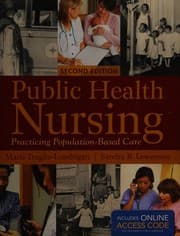 Tapa de Public health nursing