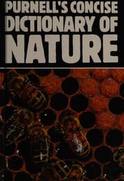 Tapa de Purnell's concise dictionary of nature
