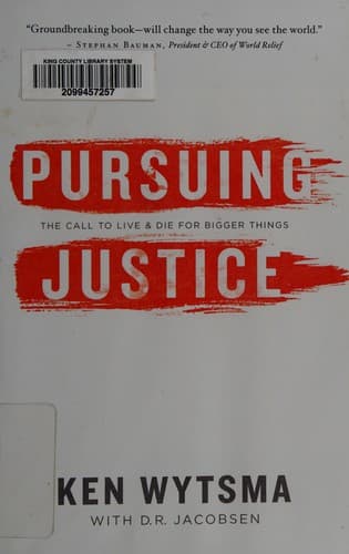 Tapa de Pursuing Justice