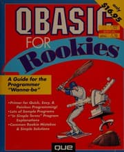 Tapa de QBasic for rookies