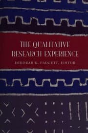 Tapa de The qualitative research experience