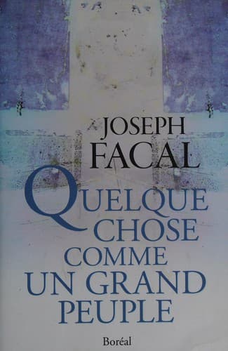 Tapa de Quelque chose comme un grand peuple