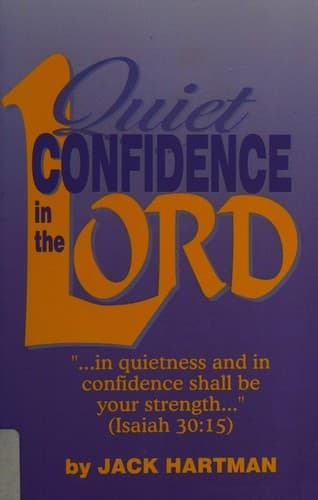 Tapa de Quiet Confidence In The Lord