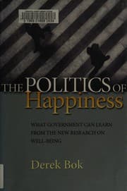 Tapa de The politics of happiness