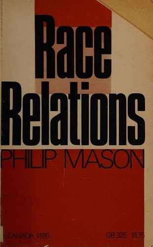 Tapa de Race relations