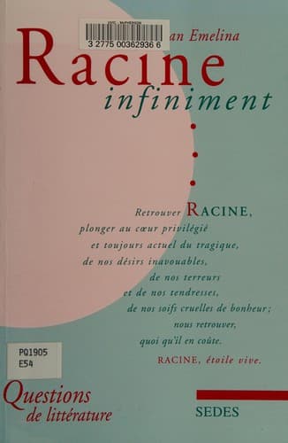 Tapa de Racine infiniment