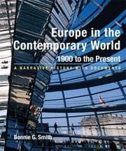 Tapa de Europe in the Contemporary World: 1900 to Present