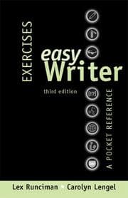 Tapa de Easy writer