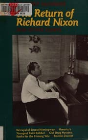 Tapa de The return of Richard Nixon and other essays