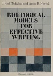 Tapa de Rhetorical models for effective writing