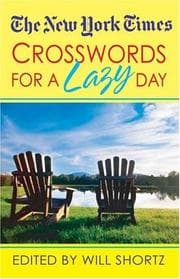 Tapa de The New York Times Crosswords For A Lazy Day