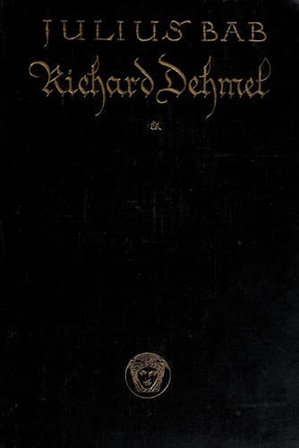 Tapa de Richard Dehmel