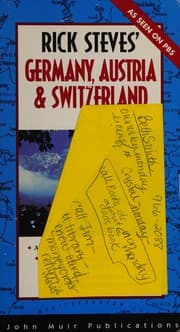 Tapa de Rick Steves' Germany, Austria, & Switzerland 1996 (Annual)